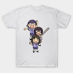 I draw chibi team Knuckleheads / azumanga daioh T-Shirt